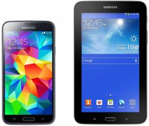 Фото комплект Samsung Galaxy S5 SM-G900F 16GB + Samsung GALAXY Tab 3 Lite 7.0 SM-T110 8GB Black/Black