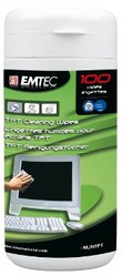 Фото Влажные чистящие салфетки Emtec 22482 для LCD/TFT экранов 100 шт.