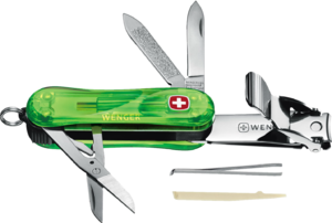 Фото швейцарского армейского ножа Wenger Nail Clip 580.607 1.580.011.407