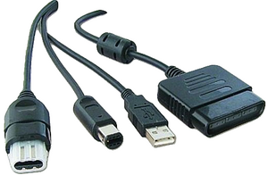 Фото переходника USB - PS/PS2/XBOX/GC Gembird UAXBGCPS2