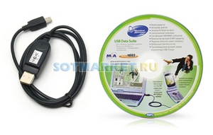 Фото USB шнура для Motorola C650 + CD Mobile Action MA-8870