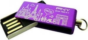 Фото флэш-диска PNY Attache Paris 16GB