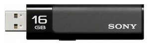 Фото флэш-диска Sony Microvault Ultra Black USM16GN 16GB