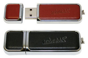 Фото флэш-диска TakeMS MEM-Drive Leather 16GB