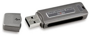 Фото флэш-диска Kingston DataTraveler II Plus 2GB DTII+M/2GB