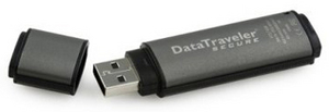 Фото флэш-диска Kingston DataTraveler Secure 2GB DTS/2GB