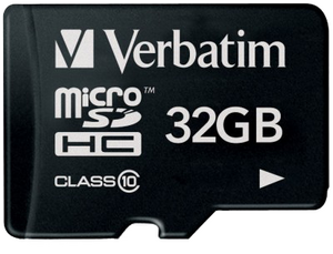 Фото флеш-карты Verbatim MicroSDHC 32GB Class 10