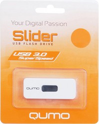 Фото флэш-диска Qumo Slider 01 32GB USB 3.0