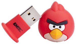 Фото флэш-диска Emtec Angry Birds A100 8GB