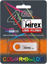 Фото флэш-диска Mirex Swivel Rubber 4GB