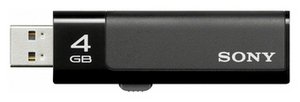 Фото флэш-диска Sony Microvault Ultra Black USM4GN 4GB