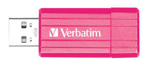 Фото флэш-диска Verbatim Store 'n' Go PinStripe 4GB