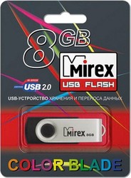 Фото флэш-диска Mirex Swivel Rubber 8GB