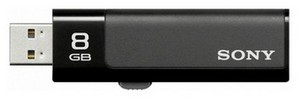 Фото флэш-диска Sony Microvault Ultra Black USM8GN 8GB