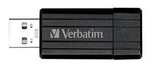 Фото флэш-диска Verbatim Store 'n' Go PinStripe 8GB