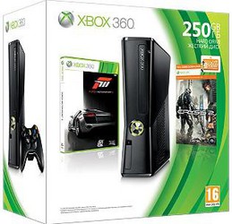 Фото игровой консоли Microsoft Xbox 360 250GB + 3M Xbox Live + Crysis 2 + Forza 3