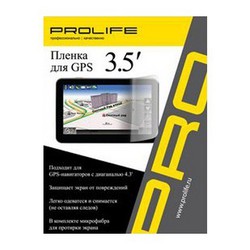 Фото защитной пленки Prolife PRO для экрана 3.5 дюйма