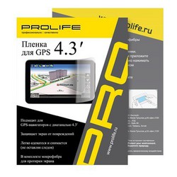 Фото защитной пленки Prolife PRO для экрана 4.3 дюйма
