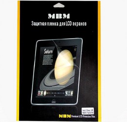 Фото матовой защитной пленки для BlackBerry PlayBook МВМ Premium