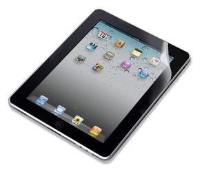 Фото глянцевой защитной пленки для Apple iPad 2 Promate IPA2SP.C
