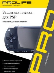 Фото защитной пленки на экран для PS Vita Prolife PRO