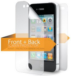 Фото матовой защитной пленки для Apple iPhone 4 Griffin Screen Care Kit GB03559