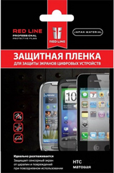 Фото матовой защитной пленки для HTC One X Red Line