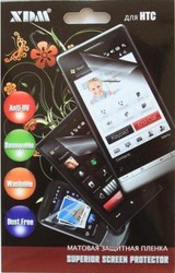 Фото матовой защитной пленки для HTC A310E Explorer XDM