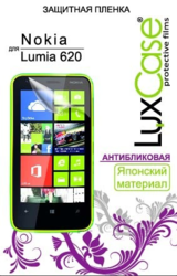 Фото антибликовой защитной пленки для Nokia Lumia 620 LuxCase