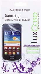 Фото антибликовой защитной пленки для Samsung S6500 Galaxy Mini 2 LuxCase