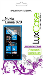 Фото антибликовой защитной пленки для Nokia Lumia 820 LuxCase