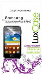 Фото антибликовой защитной пленки для Samsung S7500 Galaxy Ace Plus LuxCase
