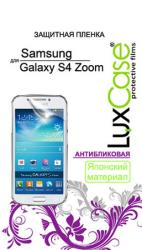 Фото антибликовой защитной пленки для Samsung Galaxy S4 Zoom SM-C101 LuxCase