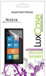 Фото антибликовой защитной пленки для Nokia Asha 300 LuxCase