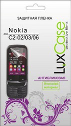 Фото антибликовой защитной пленки для Nokia C2-02 LuxCase