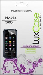 Фото антибликовой защитной пленки для Nokia 5800 XpressMusic LuxCase