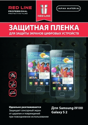 Фото защитной пленки для Samsung i9100 Galaxy S 2 Red Line