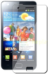 Фото защитной пленки для Samsung i9100 Galaxy S 2 прозрачная