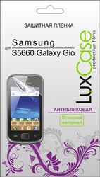 Фото антибликовой защитной пленки для Samsung S5660 Galaxy Gio LuxCase