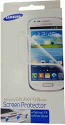 Фото защитной пленки для Samsung Galaxy S3 mini i8190 ETC-G1M7WEGSTD