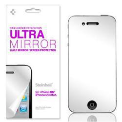 Фото защитной пленки для Apple iPhone 4S SGP Steinheil Ultra Mirror Series