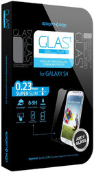 Фото защитной пленки для Samsung Galaxy S4 i9500 SGP Oleophobic Coated Tempered Glass «Glas T SLIM» SGP10176