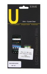 Фото глянцевой защитной пленки для Sony Ericsson Live with Walkman XDM