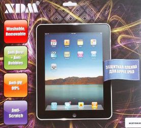Фото матовой защитной пленки для Apple iPad 2 XDM