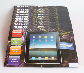 Фото глянцевой защитной пленки для Apple iPad 2 XDM