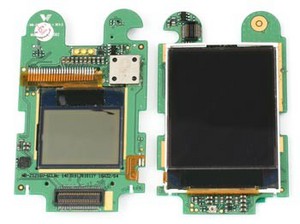 Фото экрана для телефона Siemens CFX65 (модуль из 2 дисплеев)