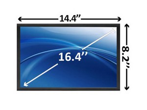 Фото дисплея для ноутбука 16.4'' LQ164D1LA4B 1600x900