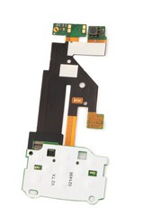 Фото шлейфа для Nokia 6500 Slide с подложкой клавиатуры и камерой