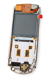 Фото экрана для телефона Nokia 8800 в сборе с камерой и шлейфом ORIGINAL