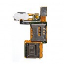Фото шлейфа для Sony Ericsson C902 с разъемом под SIM карту и карту памяти